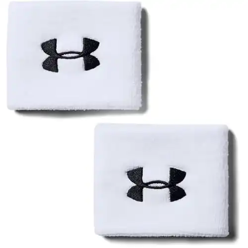 Schweißband Under Armour Unisex UA Performance Wristband, 2er-Pack