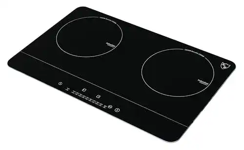 Induktionskochfeld mit 2 Platten und SLIDER Touch-Control