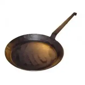 Schmiedeeiserne Eisenpfanne Tamled kaltgeschmiedet 45 cm