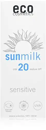 Eco Cosmetics Sonnenmilch LSF 20 für empfindliche Haut