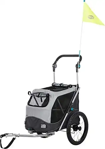 Hundeanhänger Trixie 12796 mit Schnell-Falt-Funktion