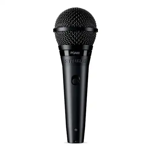 Shure PGA58 Dynamisches Handheld-Mikrofon für Gesang
