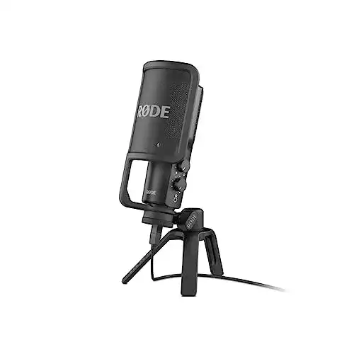 Großmembran-Mikrofon RØDE NT-USB für vielseitige Anwendungen