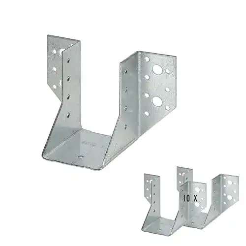 Balkenschuh Siwitec Typ A 60 x 100 mm, Sendzimir verzinkt, CE-zertifiziert