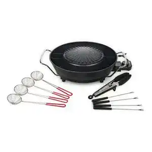 Tristar Hot Pot Koreanischer Grill 36 cm Durchmesser 3 L Fassungsvermögen