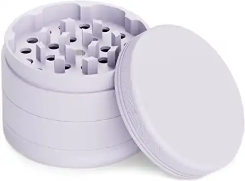 Keramik Grinder Jcase 4-teilig mit Haftfreier Beschichtung und Zubehör