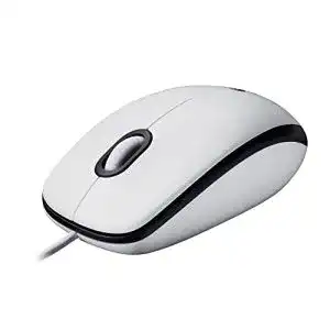 Logitech M100 Kabelgebundene USB-Maus mit 3 Tasten und 1000 DPI