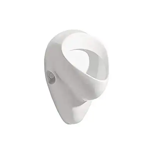 Urinal von Vbchome mit Zulauf von hinten in Weiß aus Keramik