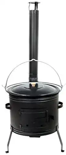 Gulaschkanone Grillplanet mit 39 cm Durchmesser und 15 Litern Fassungsvermögen
