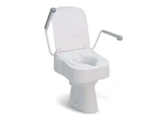 Toilettensitzerhöhung mit Armlehnen von Drive Medical