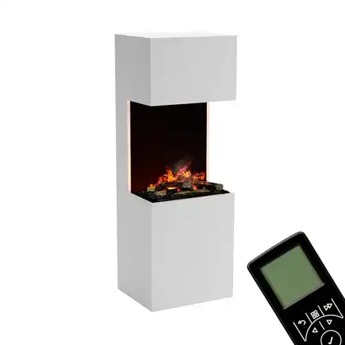 Glow Fire Elektrokamin mit Wasserdampftechnik Beethoven