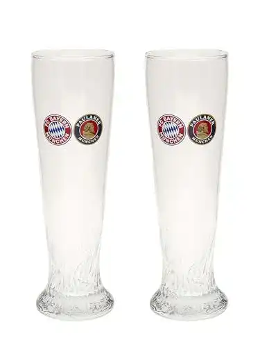 Weizengläser FC Bayern München Weißbierglas 2er-Set
