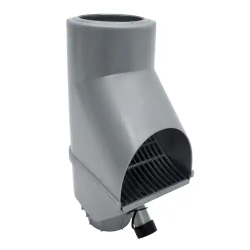 Laubabscheider Jardinion Regenwasserfilter für Fallrohr 30,5 x 12 cm