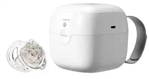 UV-Sterilisator Nuby für Schnuller – tragbar und einfach zu bedienen