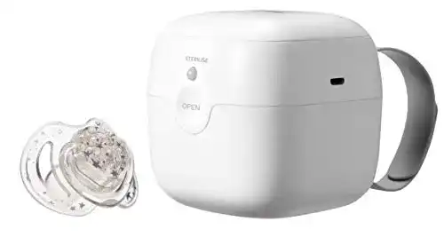 UV-Sterilisator Nuby für Schnuller – tragbar und einfach zu bedienen