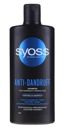 Syoss Anti-Schuppen Shampoo 440 ml für effektive Haarpflege