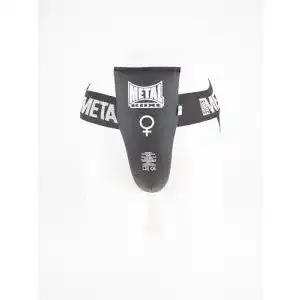 Suspensorium Damen Metal Boxe – Semi-Pro Damen-Tiefschutz in Schwarz