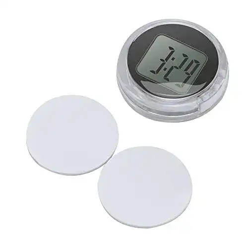 Motorrad Uhr ONEVER Mini-Uhr wasserdicht für verschiedene Anwendungen