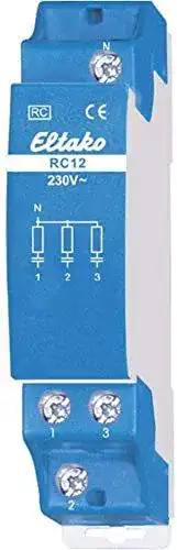 Eltako Phasenkoppler RC-Glied 3-fach 230 V AC, RC 12-230 V, 1393097