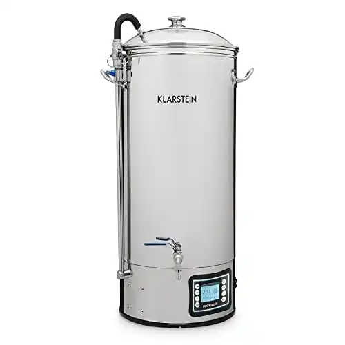Brauanlage Klarstein Bierbrauset mit Maischekessel und Zubehör