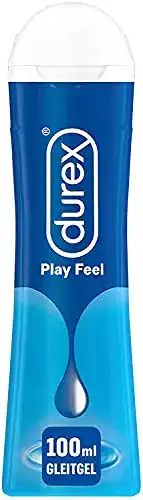 Durex Play Feel Gleitgel auf Wasserbasis Seidige Textur für Paare