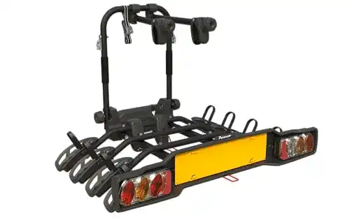 Fahrradträger für Anhängerkupplung für 4 Fahrräder Peruzzo Parma 4