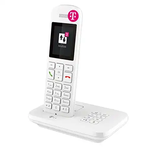 Telekom Sinus A 12 – Schnurloses Telefon in Weiß
