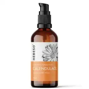 Ringelblumenöl Hebeso Calendulaöl 100% rein und natürlich kaltgepresst