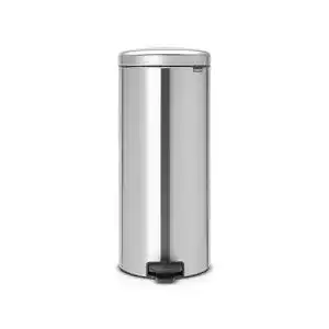 Mülleimer Brabantia 111822 Treteimer 30 Liter Silber aus Kunststoff