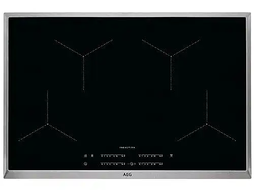 AEG Induktionskochfeld IKB84431XB 80 cm mit Hob²Hood-Funktion