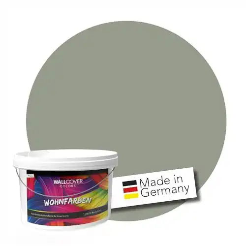 Wandfarbe Grün Wallcover für Innenräume, hochdeckend und matt