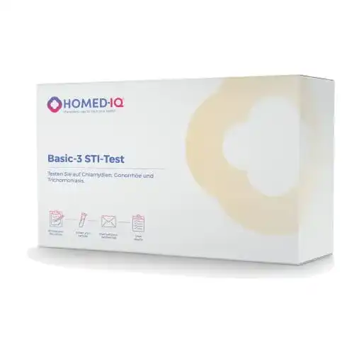 Chlamydientest Homed-IQ Basic-3 STI-Test für Frauen