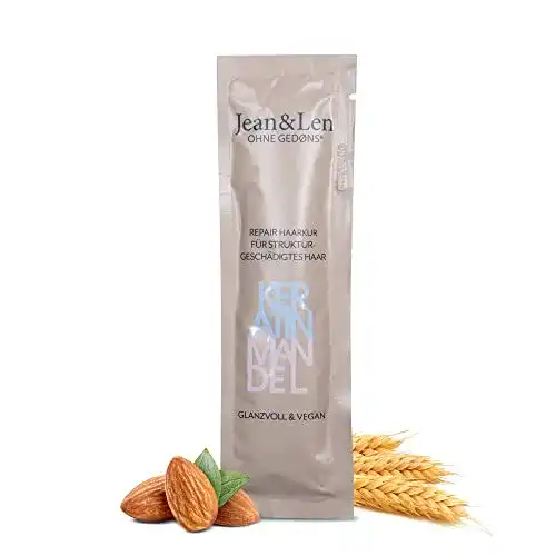 Jean & Len Repair Haarkur mit Keratin und Mandel zur Haarpflege