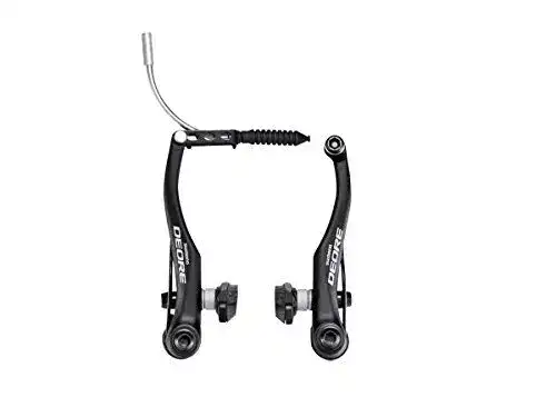 Fahrradbremse Shimano Deore Bremsanlagen in Schwarz mit 120 mm