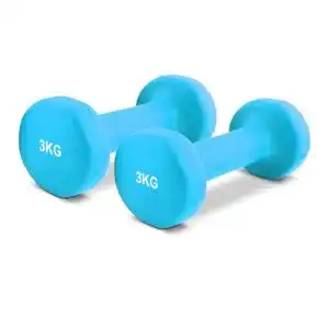 Hanteln 3 kg Msports Hanteln Set mit Gewichten von 0,5 bis 5 kg