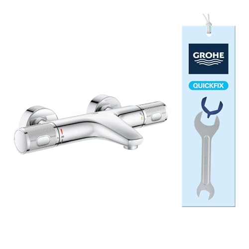 Badewannenarmatur Grohe Precision Feel mit Thermostat