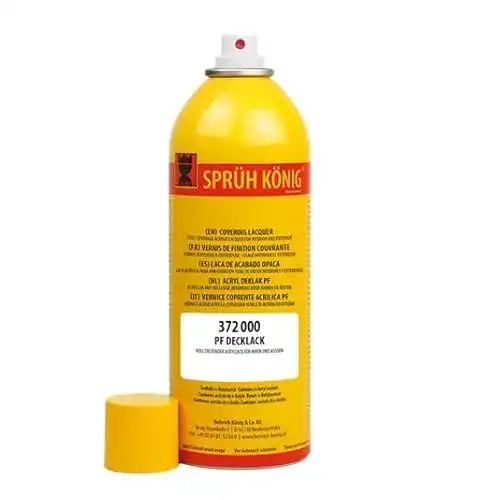 Parkettlack König Sprühlack seidenmatt 150ml zur Holzoberflächenreparatur