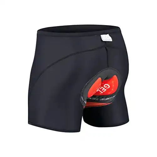Radunterhose Unisex Battnot Gepolsterte Radlerhose für Herren und Damen