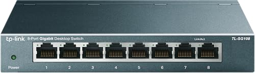 TP-Link TL-SG108 8-Port Gigabit Netzwerk Switch
