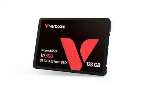 Verbatim Vi550 S3 SSD 128 GB – internes 2,5″ SATA III Laufwerk