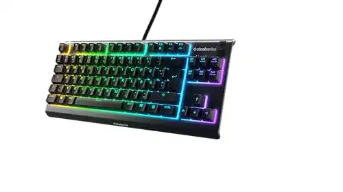 Steelseries Apex 3 TKL Gaming Tastatur ohne Nummernblock