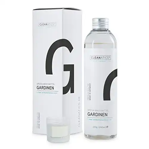 Gardinenwaschmittel Cleanatics für frische und leuchtende Farben
