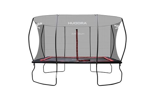 Rechteckiges Trampolin Hudora 4square – Outdoor Trampolin 244×366 cm