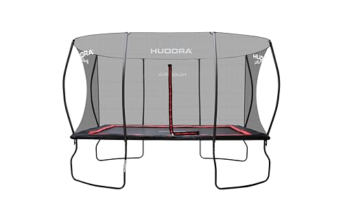 Rechteckiges Trampolin Hudora 4square – Outdoor Trampolin 244×366 cm