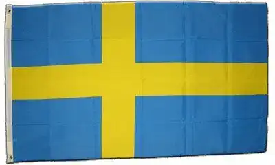 Schweden Flagge XXL 150 x 250 cm aus Polyester