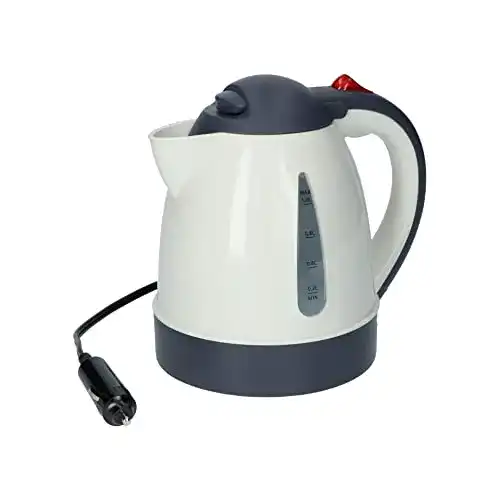 Carpoint 0510176 Wasserkocher (24 V) für Autos mit 1 Liter Kapazität
