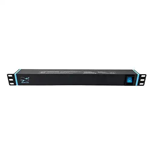 19 Zoll Steckdosenleiste Infitronic INSV1002 mit USB-Ladebuchsen