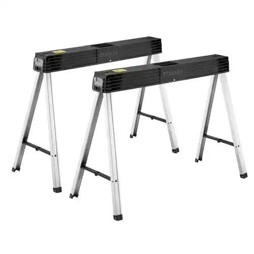 Gerüstbock Stanley 340 kg klappbare Metall-Sägeböcke (Paar) 1-97-475