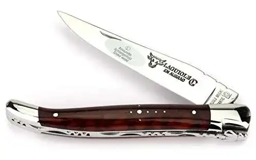 Laguiole en Aubrac Taschenmesser L0212AMIF mit Schlangenholzgriff