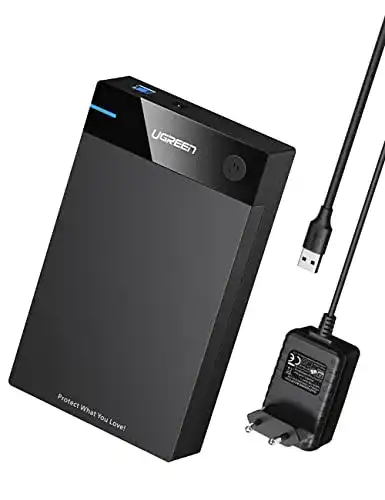UGREEN USB 3.0 Festplattengehäuse für 3,5 Zoll Festplatten